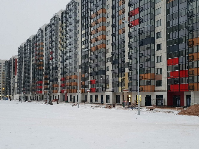 Фасад жилого дома