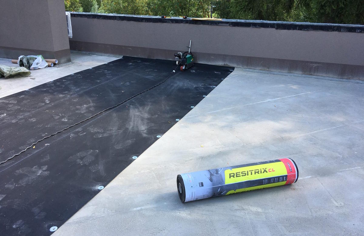Resitrix - самая долговечная ЭПДМ мембрана для плоской кровли