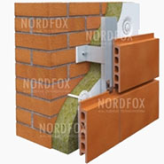 Подсистема НВФ из терракотовых панелей. facade.ru