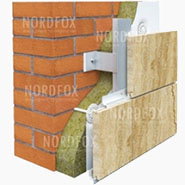 Подсистема из натурального камня. facade.ru