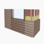 Линеарные панели. facade.ru