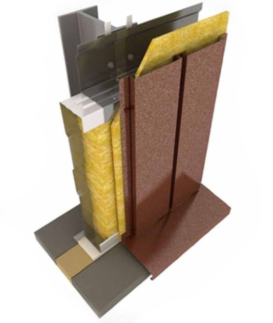 Вертикальная облицовка. facade.ru