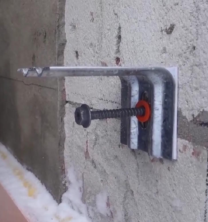 Разметка и кронштейны