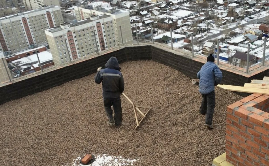 Керамзитная засыпка