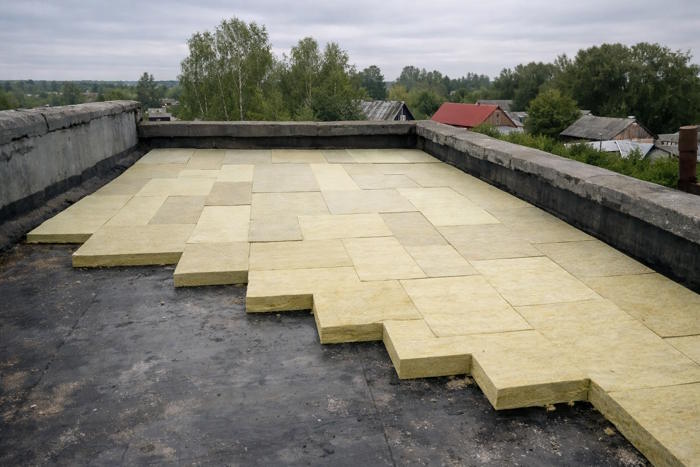 Монтаж теплоизоляции