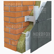 Подсистема НВФ из керамической плитки. facade.ru