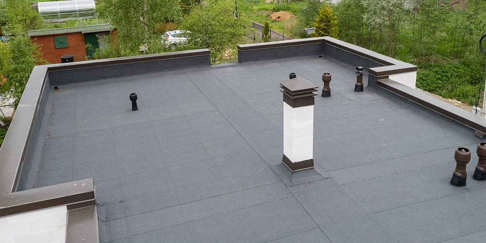 Устройство плоской кровли: все что нужно знать о технологии